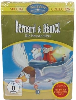 Bernard & Bianca - Die Mäusepolizei - Steelbook - Walt Disney - DVD - OVP