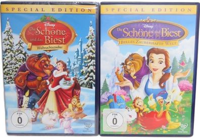 Die Schöne und das Biest - Weihnachtzauber & Belles zauberhafte Welt - DVD - OVP