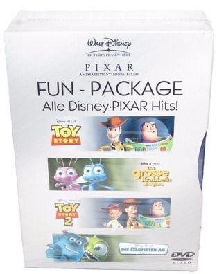 Toy Story Teil I & II - Das große Krabbeln - Die Monster AG - Disney / Pixar - OVP