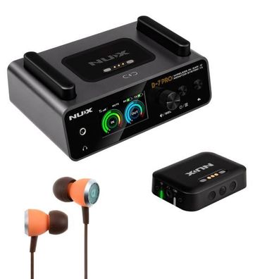 Nux In-Ear-Monitoring-System B-7 Pro mit In-Ear Kopfhörern