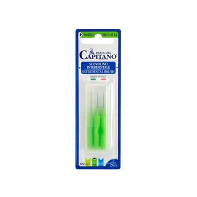 Pasta del Capitano Interdentalbürsten Mittlere Bürste 1,2 mm 5er Pack