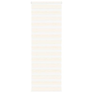 vidaXL Zebrarollo Marmorbeige 80x230 cm Stoffbreite 75,9 cm Polyester