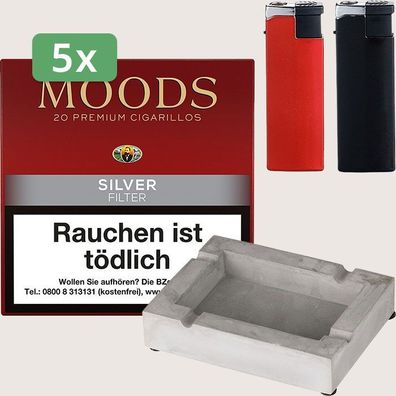 Dannemann Moods Silver Filter Zigarillo Sparpaket