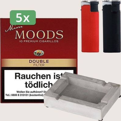 Dannemann Mini Moods Double Filter Zigarillo Sparpaket