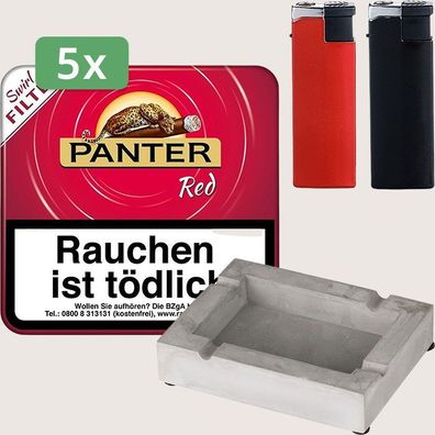 Panter Red Swirl Filter Zigarillo Sparpaket