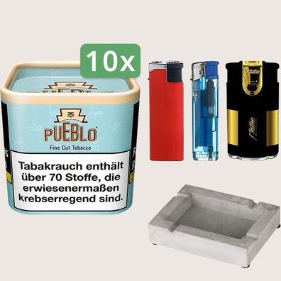 Pueblo Blue 100 g Sparpaket mit Hülsen