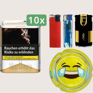 Marlboro Premium Gold 70 g Sparpaket mit Hülsen