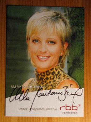 RBB Fernsehstar Ulla Kock am Brink - handsigniertes Autogramm!!!