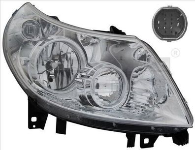 TYC 20-11333-05-2 Hauptscheinwerfer vorne rechts für Citroen Jumper Fiat Ducato