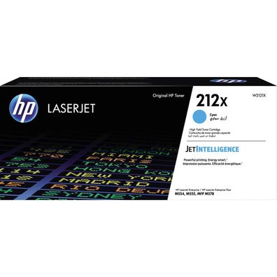 HP W2121X HP 212X (W2121X) cyan Tonerkartusche