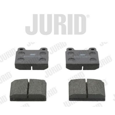 Jurid Bremsbelagsatz 571236D für Porsche 911 VW Transporter T2 T3 13.0460-6028.2