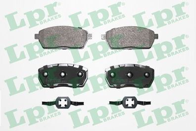 LPR Bremsbelagsatz 05P936 für Suzuki Super Carry 1.0 GDB3234 BP1182 PA1544