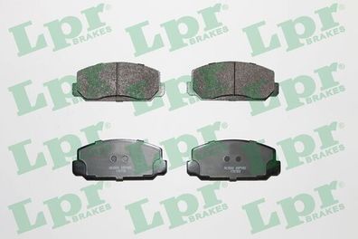 LPR 05P183 Bremsbeläge Vorderachse für Honda Civic I SF II WC 45022SA3N50