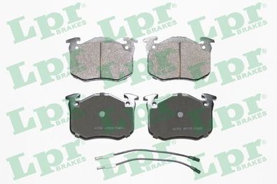 LPR 05P228 Bremsbeläge Vorderachse für Peugeot 505 604 424821 425023 6000004729