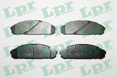 LPR Bremsbelagsatz 05P844 für Nissan Patrol GR IV 4.2 GDB3394 PA1383 AC058844D