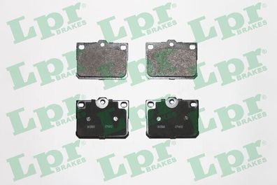 LPR 05P164 Bremsbeläge Vorderachse für Daihatsu Hyundai Mazda Mitsubishi Toyota