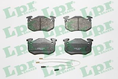 LPR 05P230 Bremsbeläge Vorderachse für Peugeot 305 II 425032 20634 20966 20967