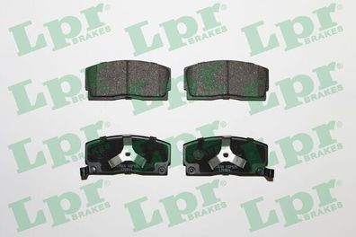 LPR Bremsbelagsatz 05P926 für Daihatsu Applause I II 1.6 16V 5SP926 ADB0325