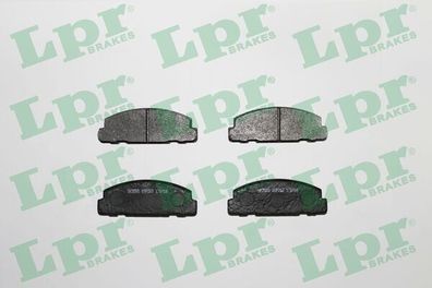 LPR 05P267 Bremsbeläge Vorderachse für Daihatsu Cuore I L55 L60 0.5 0.6