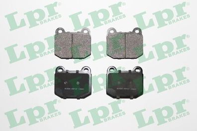 LPR 05P137 Bremsbeläge Vorderachse für Lotus Morgan Opel Ranger Vauxhall