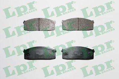 LPR 05P252 Bremsbeläge Vorderachse für Nissan Yulon 101 Feeling 41060D1485