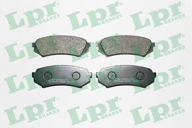 LPR Bremsbelagsatz 05P835 für Lexus LX 470 Toyota Land Cruiser 100 4.2 TD 4.7