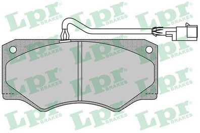 LPR Bremsbelagsatz 05P962 für Iveco Daily II 5SP962 BL2156A1 PA1314 05P962