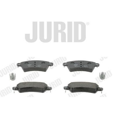 Jurid Bremsbelagsatz 571965J für Citroen Xsara Peugeot 306 206 0986424529 LP1846