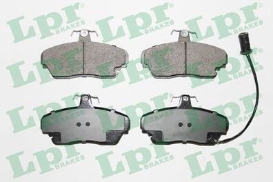 LPR Bremsbelagsatz 05P340 für Acura Legend Honda Legend I Rover 800 0986424012