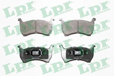 LPR Bremsbelagsatz 05P371 für Mazda 626 II III 1.6 2.0 GDB1036 572320J 598239