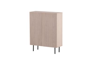 Furnlux Sideboard Bjorkon Beige & Black 80cm