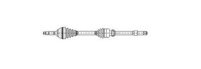 Cifam 655-808 Antriebswelle für Citroen Xsara 2.0 HDi 109 N0 N1 N2 9639354480