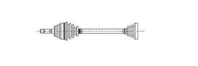 Cifam 655-212 Antriebswelle für BMW 3er E36 316i 318i 318tds 320i 33211227172