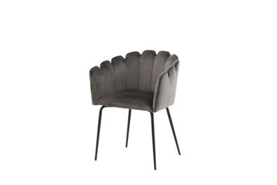 Furnlux Dining Room Chair Limhamn Grey & Black 61cm