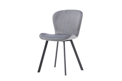 Furnlux Dining Room Chair Lilja Grey & Black 48cm