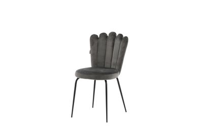 Furnlux Dining Room Chair Limhamn Grey & Black 45cm