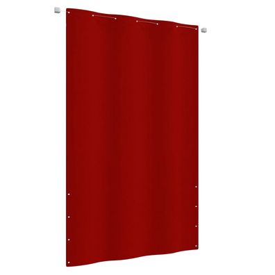 vidaXL Balkon-Sichtschutz Rot 140x240 cm Oxford-Gewebe