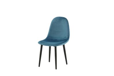 Furnlux Kids Room Chair Polar Blue & Black 33cm