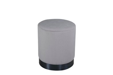 Furnlux Pouf Benji Grey & Black 35cm