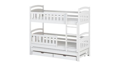 Furnlux Bunk Bed Blanka White 90x200cm