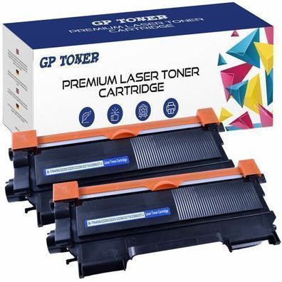 2x Toner kompatibel für Brother TN2220 HL-2130 2250DN MFC-7360N 7460DN DCP-7055