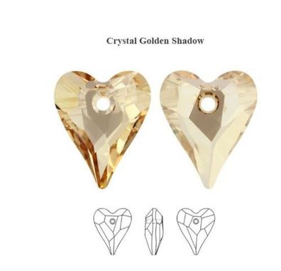 Swarovski® Anhänger Wild Heart Golden Shadow 27mm