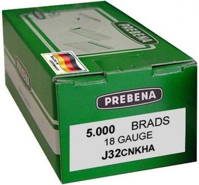 1,2x32mm Prebena J32CNKHA Stauchkopfnägel NK für 2XR-J50 Senco AX Makita AF505 AF506