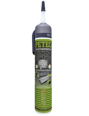 Petec Hochtemperatur-Silikondichtung Matic 200 ml versch. Ausführungen