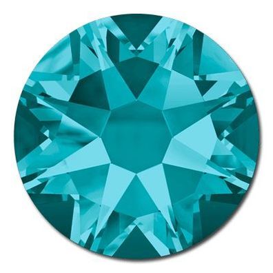 Swarovski® Flatback Hotfix Blue Zircon SS12