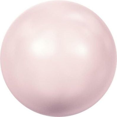 Swarovski® Flatback Hotfix Halbperlen Rosaline Pearl SS34