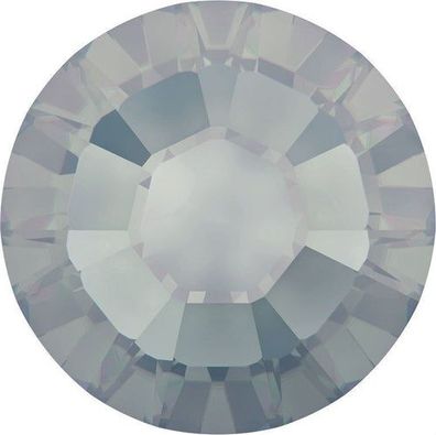 Swarovski® Flatback Hotfix Light Grey Opal SS34