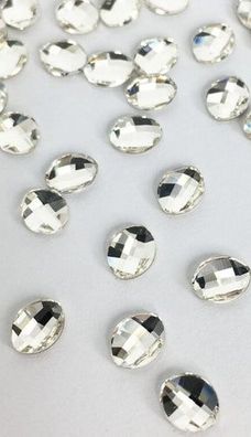 Swarovski® Flatback Hotfix Pure Leaf Crystal 6x4.8mm