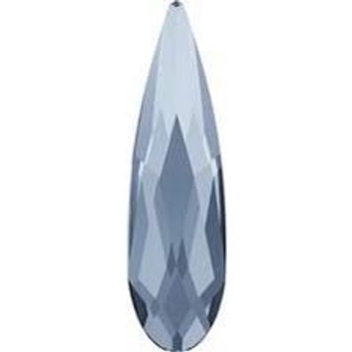 Swarovski® Flatback Hotfix Raindrop Blue Shade 14x3.9mm