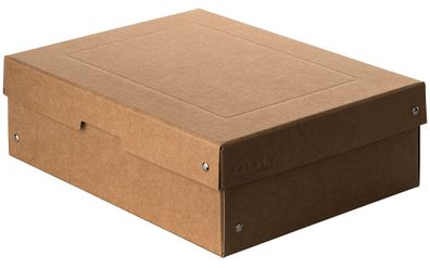 Falken 22001800 Aufbewahrungsbox - A4, 100 mm, braun